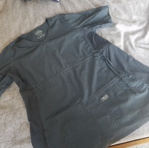 Maternity scrub top medium